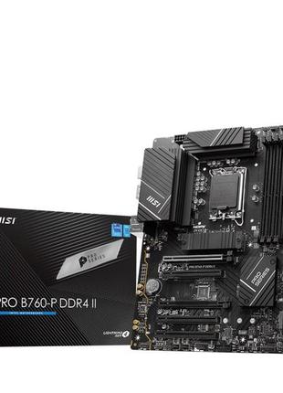 Материнська плата msi pro b760-p ddr4 ii socket 1700