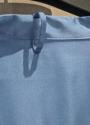 Тренд: сатиновая атласная блуза большого размера9 фото