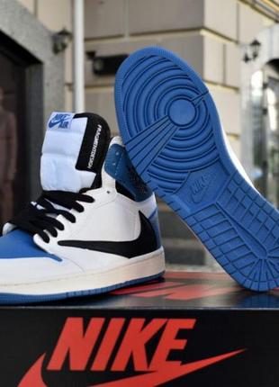 Retro1 hihg x fragment x trawis scott4 фото