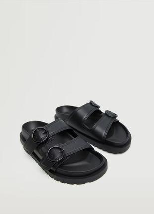 Босоніжки сандалії шльопанці mango — 38, 39, 40, 41