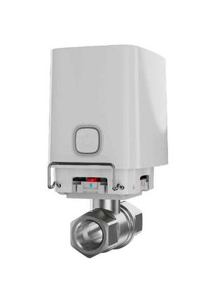 Розумний кран перекриття води ajax waterstop 1/2" з дистанційним управлінням white