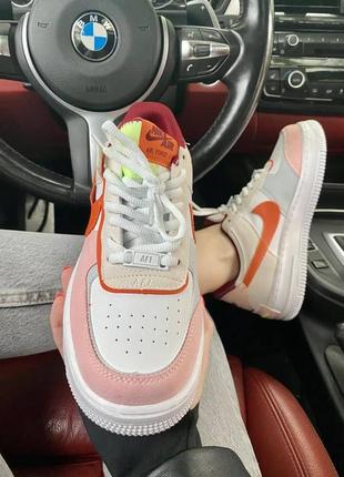 Женские кроссовки nike air force 1 shadow5 фото