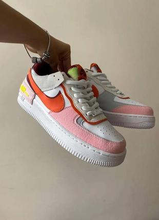 Женские кроссовки nike air force 1 shadow3 фото