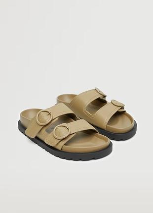 Босоніжки сандалії шльопанці mango — 37, 38, 39, 40, 41