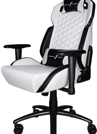 Крісло для геймерів 1stplayer dk2 black-white3 фото