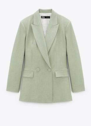 Удлиненный блейзер zara