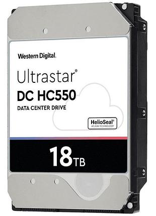 Накопичувач hdd 3.5" sata 18.0tb wd ultrastar dc hc550 7200rpm 512mb (0f38459)