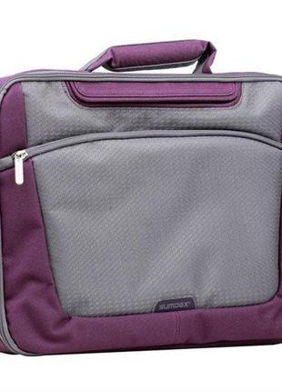 Сумка для ноутбука sumdex pon-301pl 15.6" violet