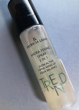 Спрей для фиксации макияжа patricia ledo trend hydra fixing spray 3 in 1, 95