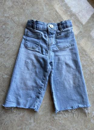 Джинси для дівчинки zara 12,18 місічів
