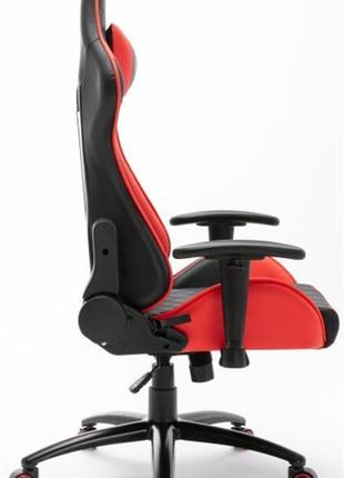 Крісло для геймерів aula f1029 gaming chair black/red (6948391286181)6 фото