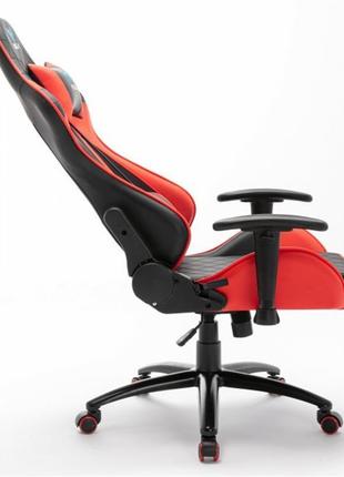 Крісло для геймерів aula f1029 gaming chair black/red (6948391286181)8 фото