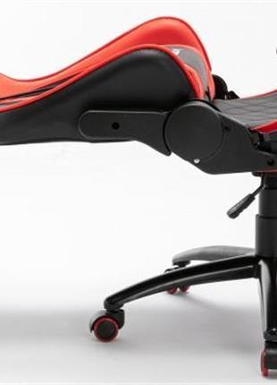 Крісло для геймерів aula f1029 gaming chair black/red (6948391286181)9 фото