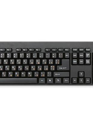 Клавіатура real-el standard 502 ukr black