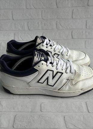 Кожаное кроссовки new balance 480 45 размер кожаные кроссовки оригинал