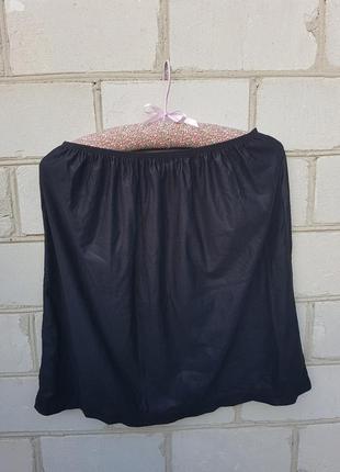Подъюбник нижняя юбка черная1 фото