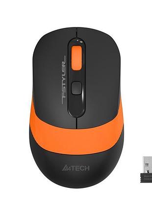 Миша бездротова a4tech fg10s orange/black usb