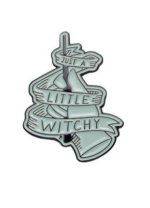 Значок гаррі потер чарівна паличка хоґвортс pin harry potter hogwarts брошка