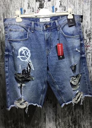 Шорты мужские джинсовые