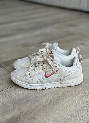 Кросівки жіночі nike dunk low disrupt 2 "pale ivory" sneakers eur  (23,5 см)