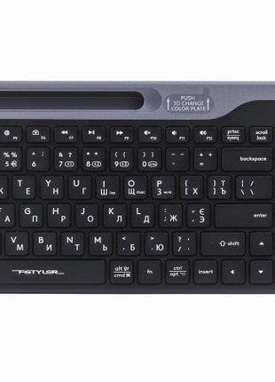 Клавіатура бездротова a4tech fstyler fbk25 black