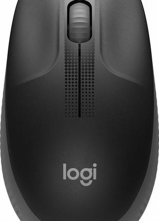 Миша бездротова logitech m190 wireless charcoal (910-005905)