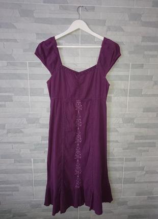 Хлопковое платье сарафан yessica at c&a размер l