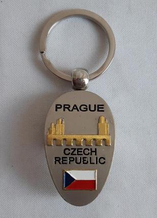 Брелок-открывашка металлическая prague