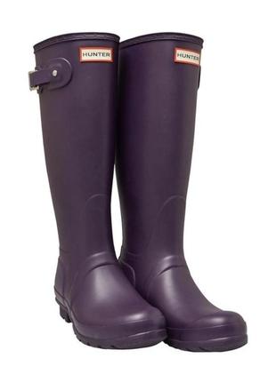 Р. 38 женские резиновые сапоги hunter оригинал