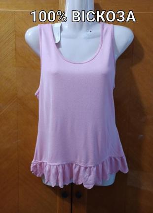 Новая 100% вискоза майка топ р.10 от rehearing