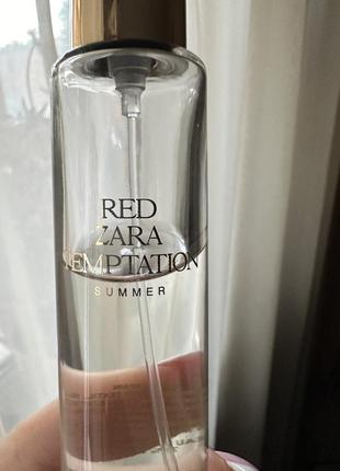 Zara red тemptation summer