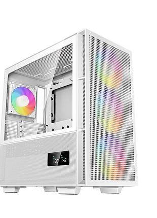 Корпус deepcool ch560 digital white (r-ch560-whape4d-g-1) без бж