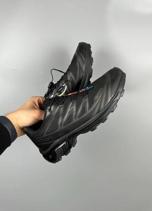 Стильные текстильные мужские кроссовки salomon xt-6 Sabata базовые мужские кроссовки текстиль
