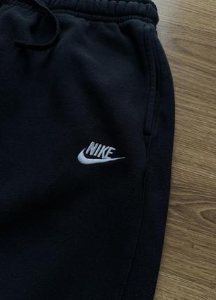 Базовые прерывные брюки nike swoosh / базовые nike pants (drill, fleece)2 фото