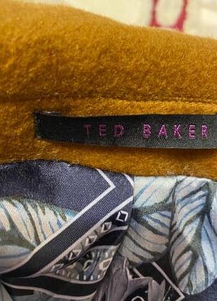 Шерстое пальто ted baker 8