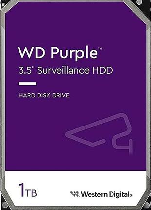 Накопичувач hdd sata 1.0tb wd purple 5400rpm 64mb (wd11purz)