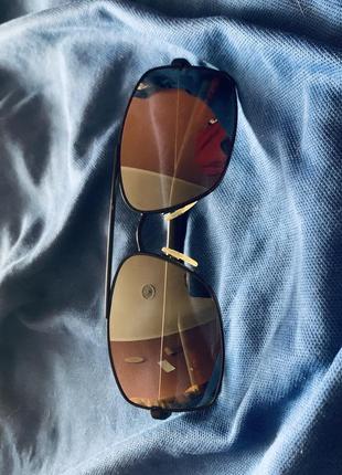 Солнцезащитные очки prada linea rossa c зеркальными линзами sps 50o 1b0-7w1 black