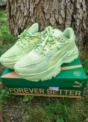 Кроссовки puma orkid soft wnsцвет зеленый
размер 36,38.5,40.