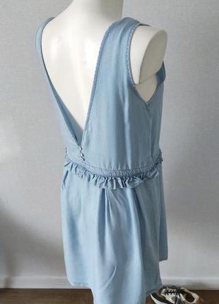 Жіноче плаття сарафан сукня джинс ліоцелл1 фото