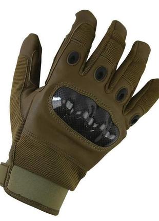 Рукавички тактичні kombat uk predator tactical gloves (kb-ptg-coy-m-l)