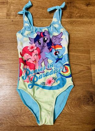 Купальник поняшки единорожки на девочку 2 3 года