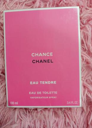 Туалетная вода chanel chance eau tendre eau de parfum (лиц.)