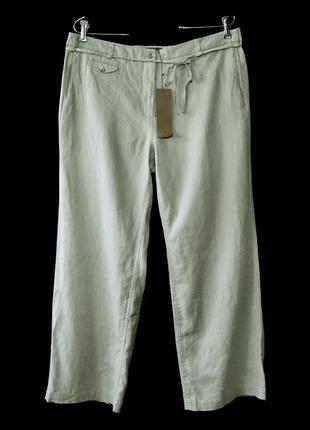 Якісні лляні брюки англійського преміум бренду р.18-20
