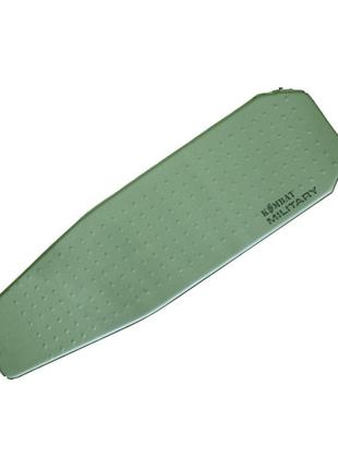 Каремат тактичний розкладний військовий килимок-сидіння підсідник самонадувний kombat uk олива ve-33