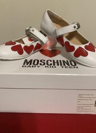 Туфлі moschino , оригінал1 фото