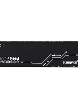 Накопичувач ssd 4tb kingston kc3000 m.2 2280 pcie 4.0 x4 nvme 3d tlc (skc3000d/4096g)