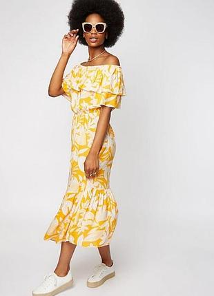 Летнее легкое платье, размер 10, евро 38 (смотрите замеры)