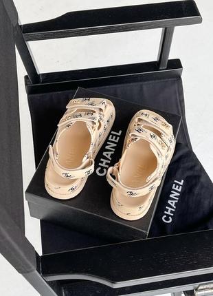 Босоножки сандалии в стиле chanel шаннель5 фото