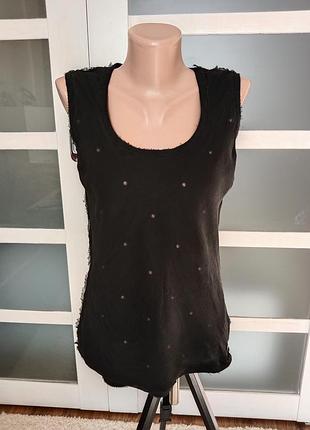 Топ escada блуза шовкова кашемірова / блуза футболка шелковая кашемировая