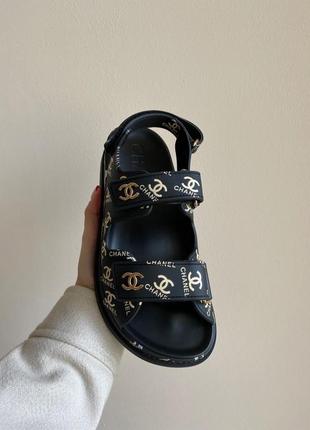 Босоножки сандалии в стиле шанель chanel2 фото